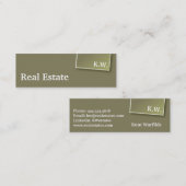 Real Estate Mini Visitekaartje (Voorkant / Achterkant)