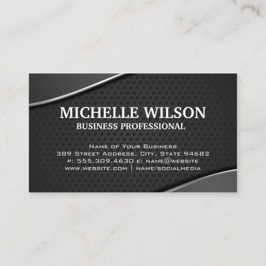 Real Estate Modern Logo | Commercial Properties Visitekaartje (Achterkant)