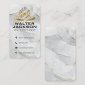 Real Estate Modern Logo | Properties Visitekaartje (Voorkant / Achterkant)