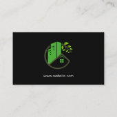 Real Estate Modern pictogram Visitekaartje (Achterkant)