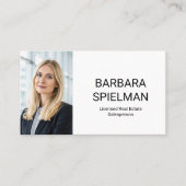 Real Estate Mortgage Agent Property Photo Collage  Visitekaartje (Voorkant)