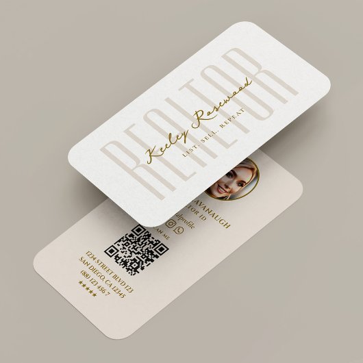 Real Estate Mortgage Realtor Sand Professional Visitekaartje