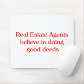 Real Estate Mousepad Muismat (Met muis)
