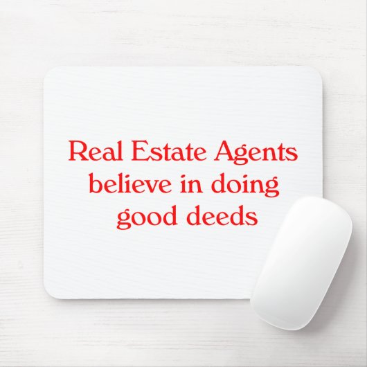 Real Estate Mousepad Muismat (Met muis)