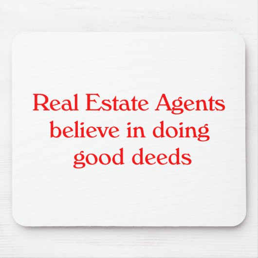 Real Estate Mousepad Muismat (Voorkant)