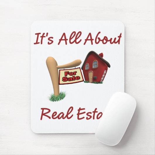 Real Estate Mousepad Muismat (Met muis)