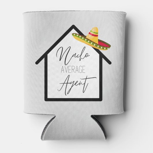 Real Estate Nacho Gemiddelde Agent Blikjeskoeler (Voorkant)