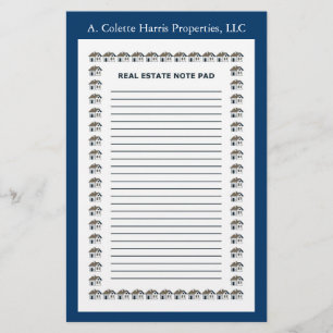 Real Estate Note Pad - Design 1 Briefpapier