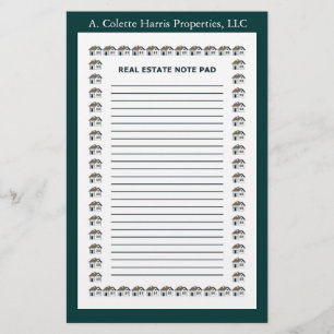 Real Estate Note Pad - Design 4