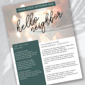 Real Estate November Nieuwsbrief Promotie Flyer