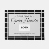 Real Estate Open House Modern Logo Deurmat (Voorkant)