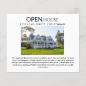 Real Estate Open House Targeting Postcards & Flyer (Voorkant)