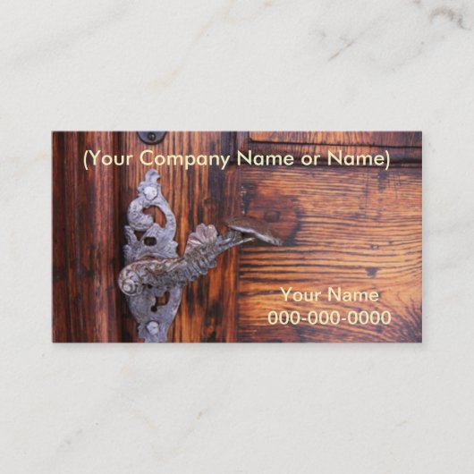 Real Estate/Personal Profile Card Visitekaartje (Voorkant)