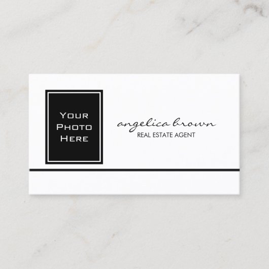 Real Estate Photo Visitekaartje (Voorkant)