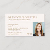 Real Estate Photo Visitekaartje (Voorkant)