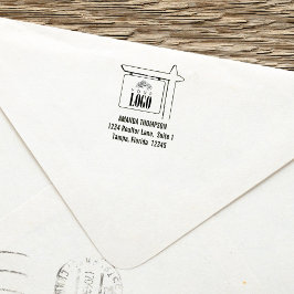 Real Estate Professional Custom Uw Logo toevoegen Zelfinktende Stempel