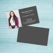 Real Estate Professional Insert of Add Photo Visitekaartje