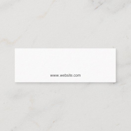 Real Estate Professional | Vastgoedbeheer Mini Visitekaartje (Achterkant)