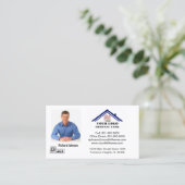 Real Estate Professional Voeg de QR-code van de Fo Visitekaartje (Staand voorkant)