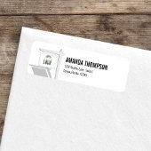 Real Estate Professional Voeg uw Logo Custom toe Etiket