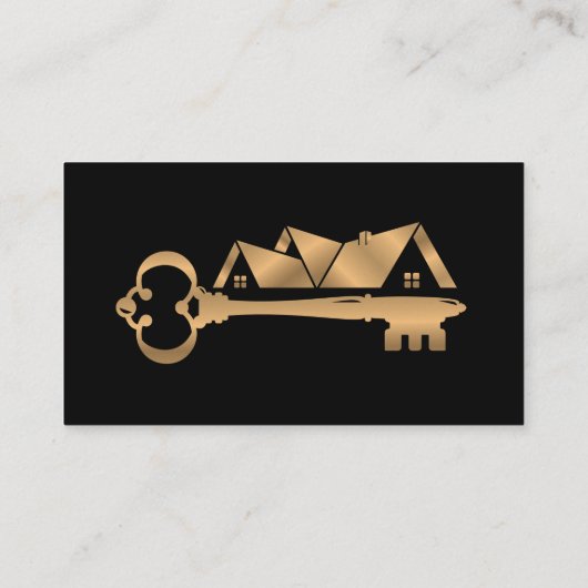 Real Estate Professional voegt de Foto en de Bezig Visitekaartje (Achterkant)