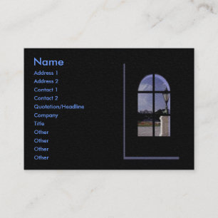 Real Estate Profile Card Visitekaartje