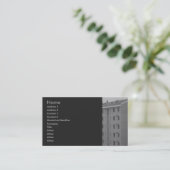 Real Estate Profile Card Visitekaartje (Staand voorkant)