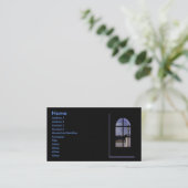 Real Estate Profile Card Visitekaartje (Staand voorkant)