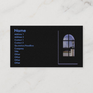 Real Estate Profile Card Visitekaartje