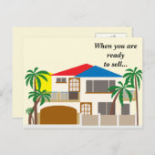 Real Estate Promo Briefkaart (Voorkant / Achterkant)