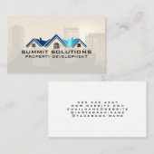 Real Estate Properties | Construction Build Visitekaartje (Voorkant / Achterkant)