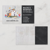 Real Estate Properties | Home | Residential Visitekaartje (Voorkant / Achterkant)