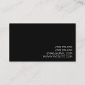 Real Estate, Realtor Business Card Visitekaartje (Achterkant)