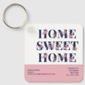 Real Estate Realtor Koper Sluitend Gift Sleutelhanger (Voorkant)