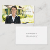 Real Estate Realtor Realty Photo Appointing Visitekaartje (Voorkant / Achterkant)