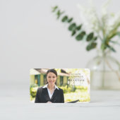 Real Estate Realtor Realty Photo Appointing Visitekaartje (Staand voorkant)