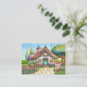 Real Estate Realtor Visitekaartje (Staand voorkant)