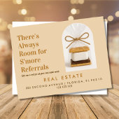 Real Estate Referral Briefkaart, We houden van S'm Aankondigingskaart