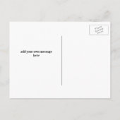 Real Estate Referral Briefkaart, We houden van S'm Aankondigingskaart (Achterkant)