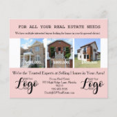 Real Estate School District Targeting Postcards Flyer (Voorkant)