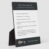 Real Estate Shoing / Open House Client Safety Fotoplaat (Zijkant)