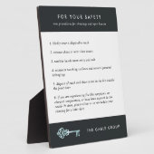 Real Estate Shoing / Open House Client Safety Fotoplaat (Zijkant)