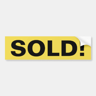 Real Estate Sign verkocht! sticker