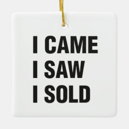 Real Estate Square Ornament