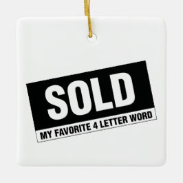 Real Estate Square Ornament