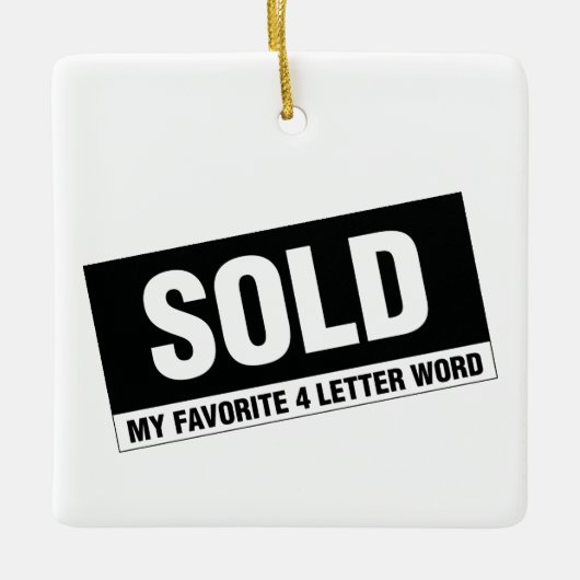 Real Estate Square Ornament (Voorkant)