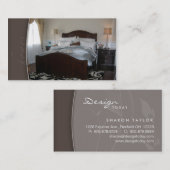 Real Estate Staging Bedroom Visitekaartje (Voorkant / Achterkant)