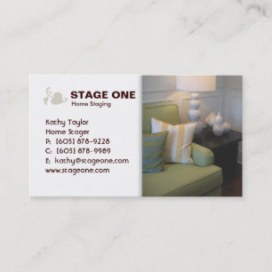 Real Estate/Staging Interior Visitekaartje