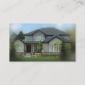 Real Estate Stucco House Visitekaartje (Achterkant)