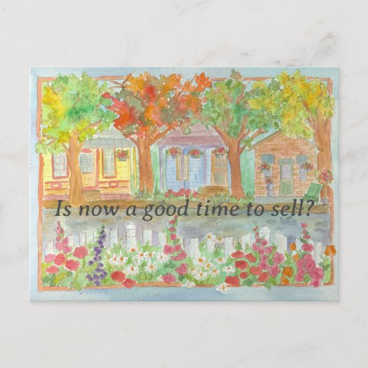 Real Estate Verkoopt een Home Marketing Mailer Briefkaart (Voorkant)